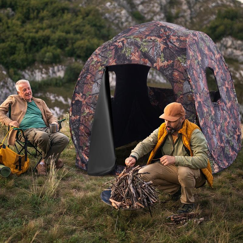 Hunting & Outdoor Supplies Photos - Portable Pop up Ground Camo Blind