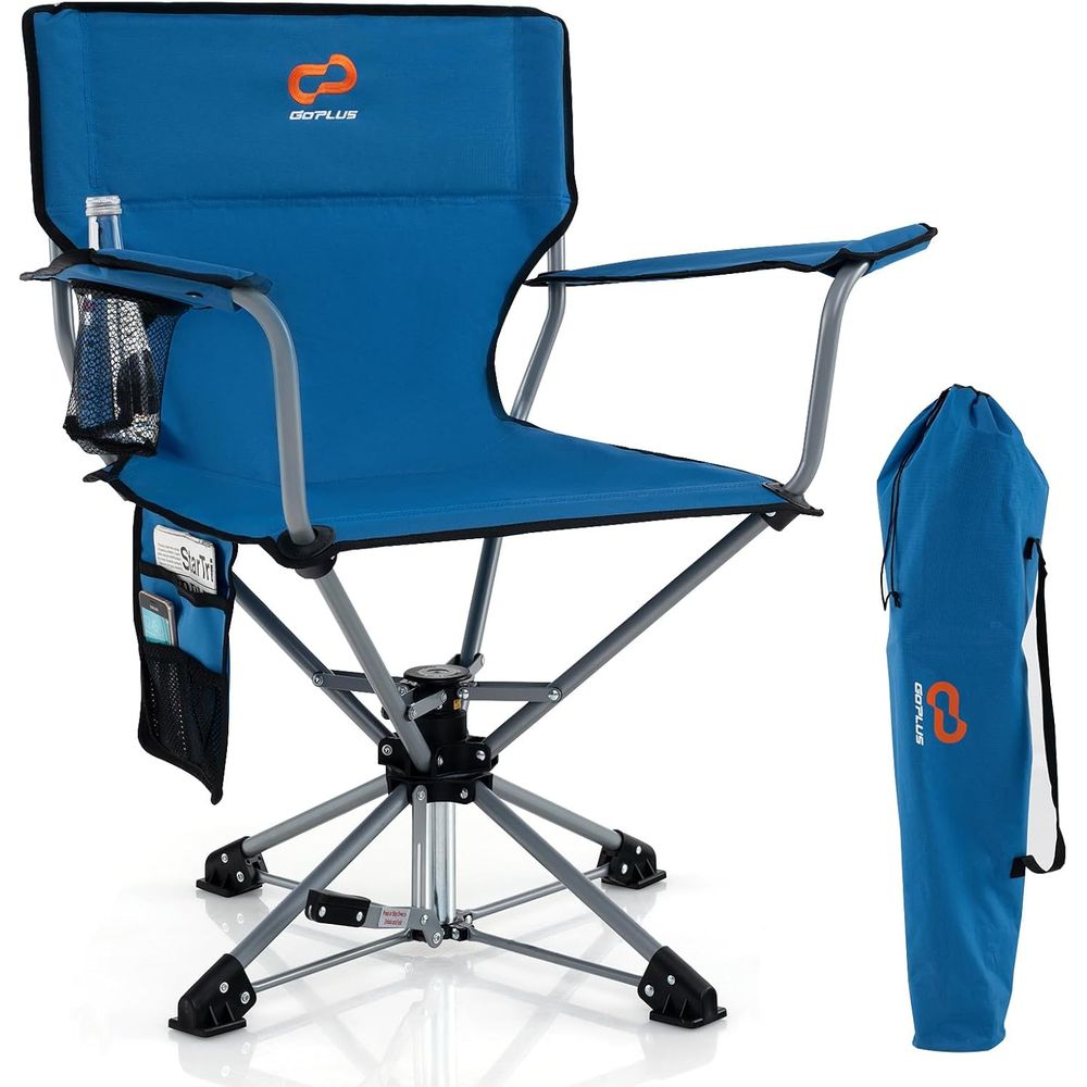 Hunting And Fishing Outdoor Chairs - 360 Degree Swivel Folding Hunting Chair