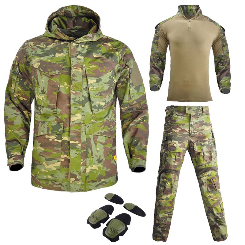 Wildman Hunting & Outdoor Robertson - Men Outdoor Tactic Jacket+G3 Pants+shirt with