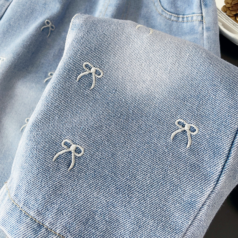 Girls' Embroidered Bow Wide-Le – Bow Stringer Tool Bewertung und Preis