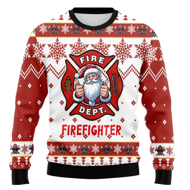 Firefighter Santa Claus Graphi – Elk Bugle Call Bewertung und Preis