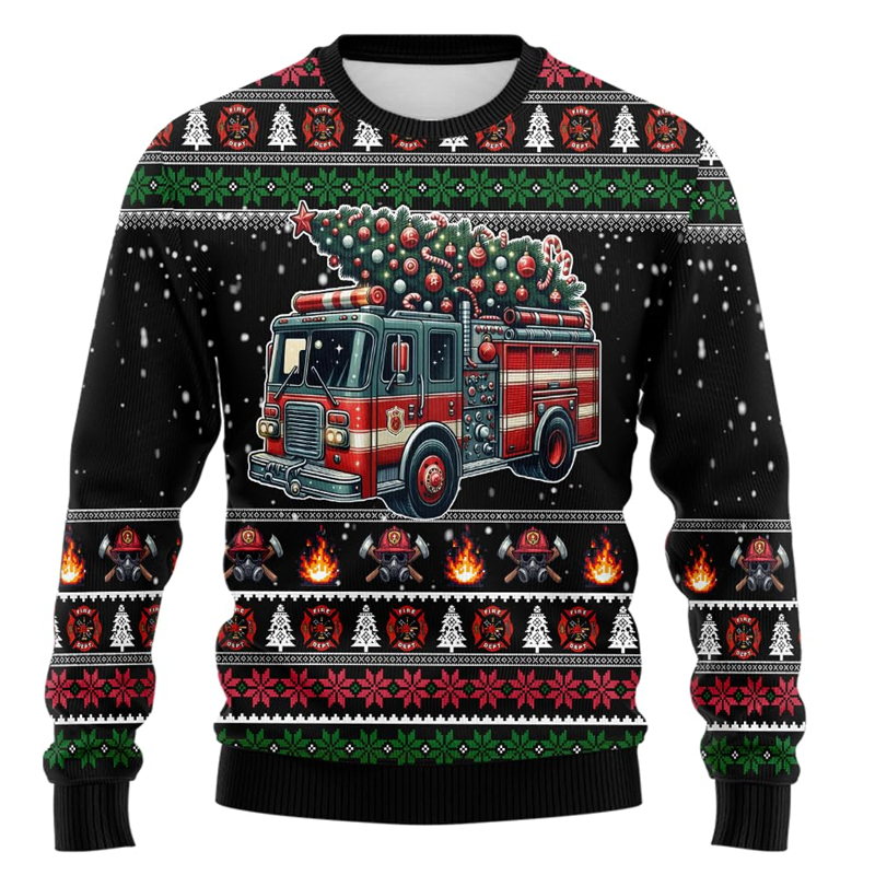 Firefighter Santa Claus Graphi – Elk Bugle Call Bewertung und Preis