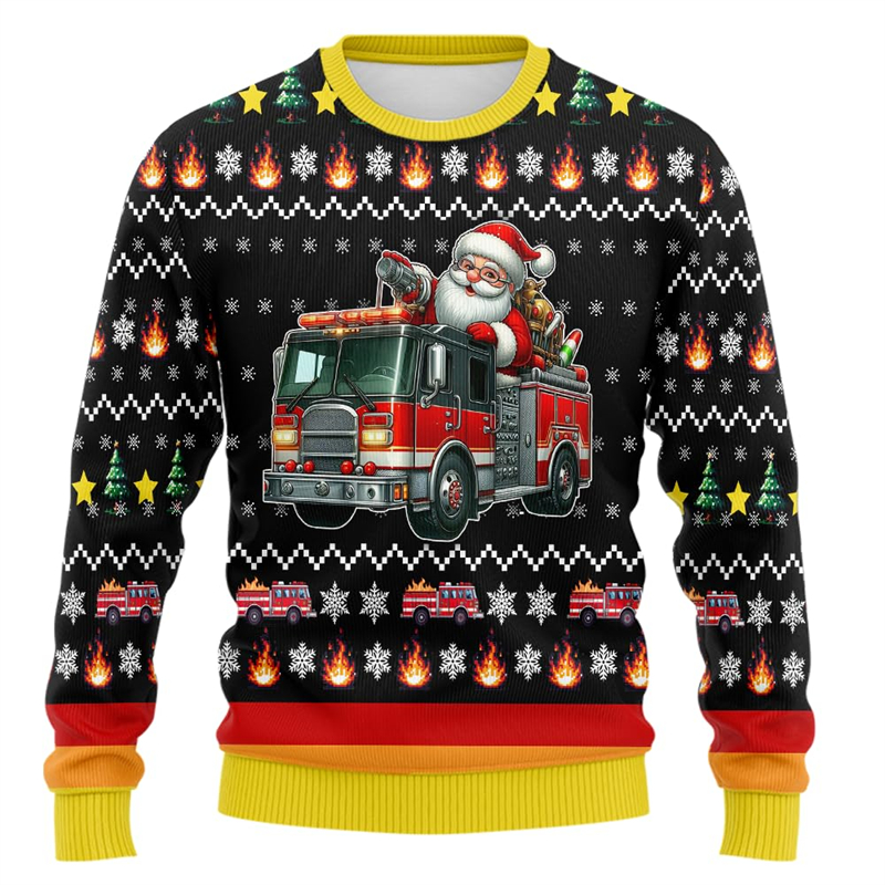 Firefighter Santa Claus Graphi – Elk Bugle Call Bewertung und Preis