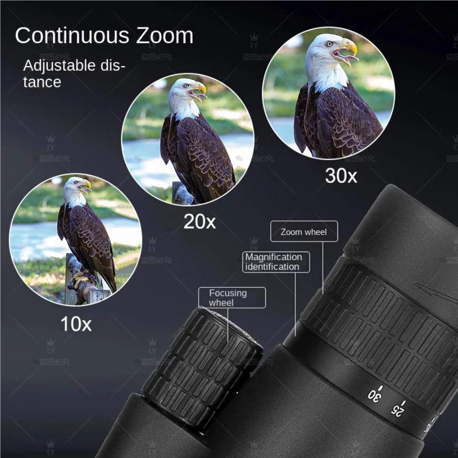 CAOX 10-30x50 Zoom HD Monocula – Hunting Outdoor Watch Bewertung und Preis