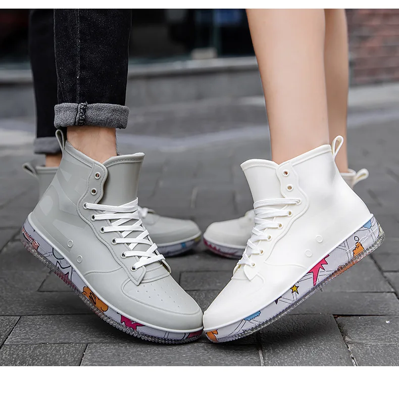 Men Rain Boots Fashion Trendy  – Fishing Waders Breathable Bewertung und Preis