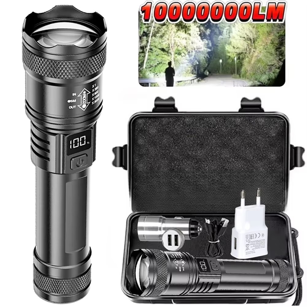 100000LM Super Bright Flashlig – Tactical Flashlight Rechargeable Bewertung und Preis
