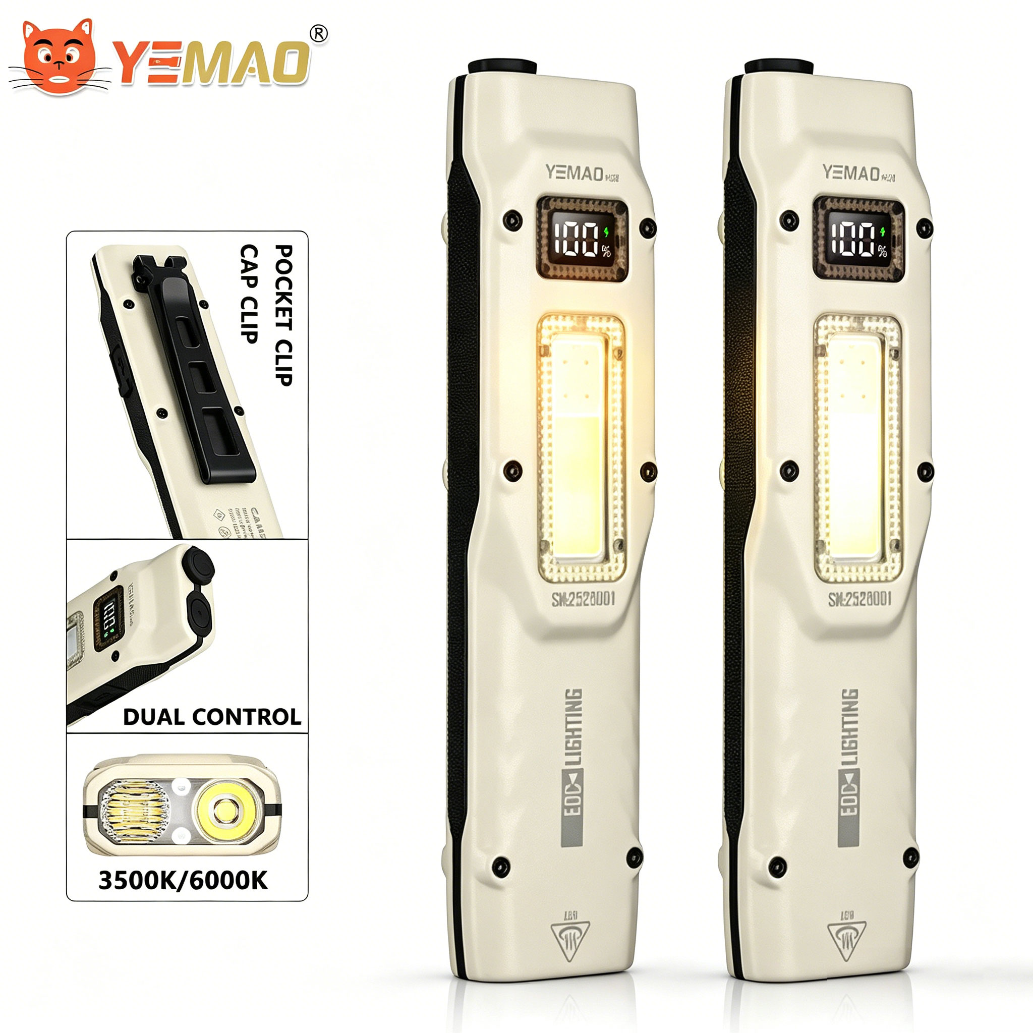 Portable 880LM YEMAO M28 Ultra – Tactical Flashlight Rechargeable Bewertung und Preis