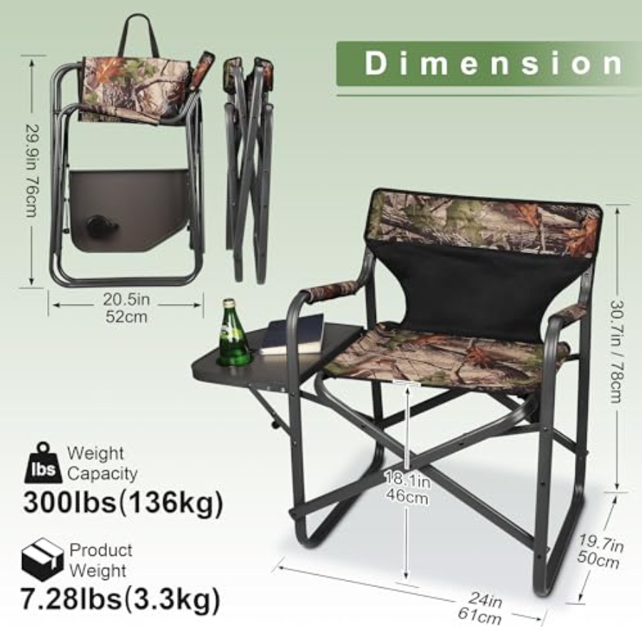 Directors Camping Chairs-Light – Hunting And Fishing Outdoor Chairs Bewertung und Preis