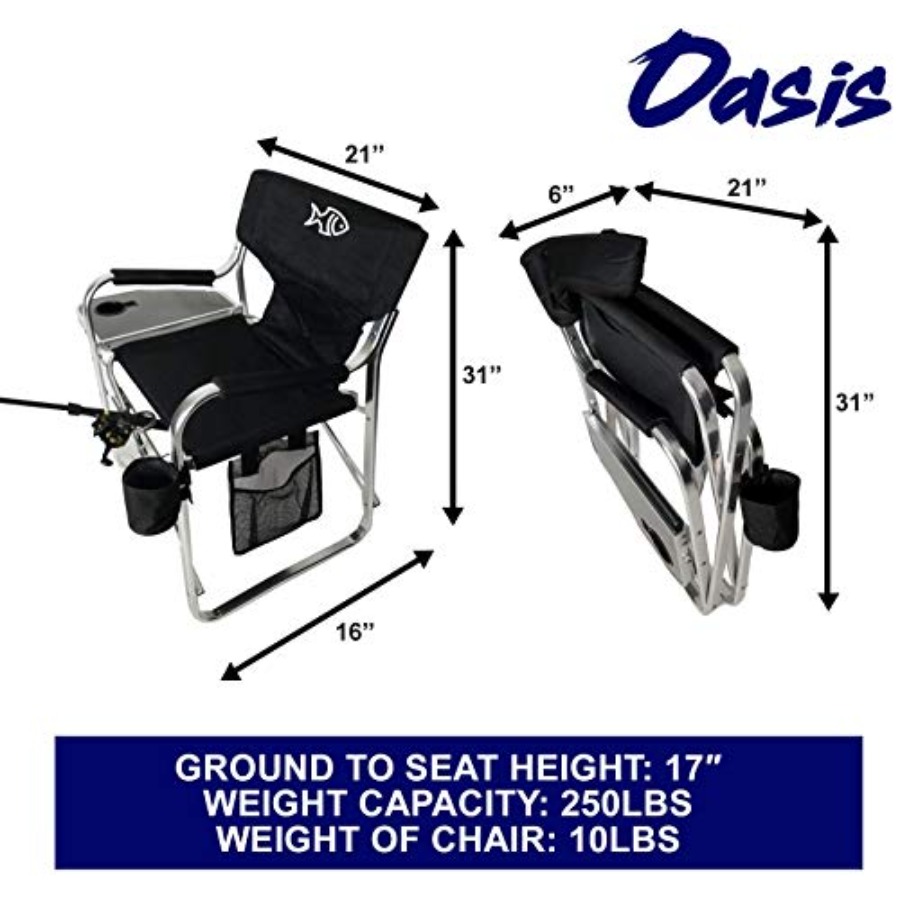 Oasis Premium Director Fishing – Hunting And Fishing Outdoor Chairs Bewertung und Preis