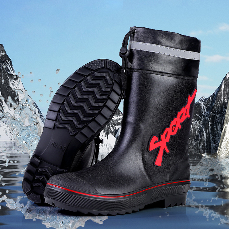 Mid-calf Rain Boots Men Slip-O – Fishing Waders Breathable Bewertung und Preis
