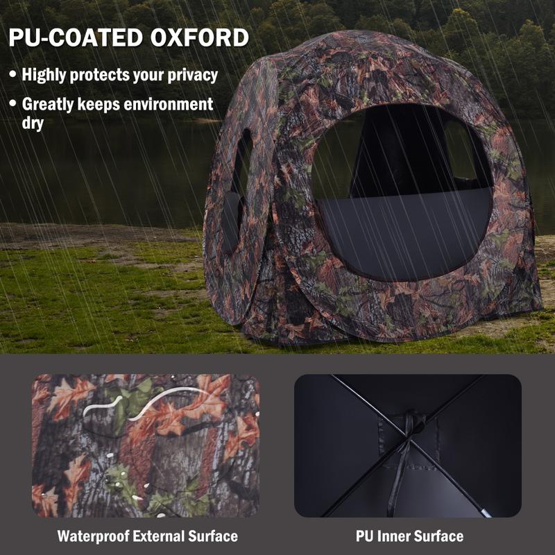 Portable Pop up Ground Camo Bl – Hunting & Outdoor Supplies Photos Bewertung und Preis