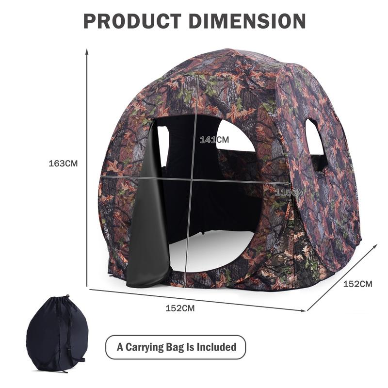 Portable Pop up Ground Camo Bl – Hunting & Outdoor Supplies Photos Bewertung und Preis