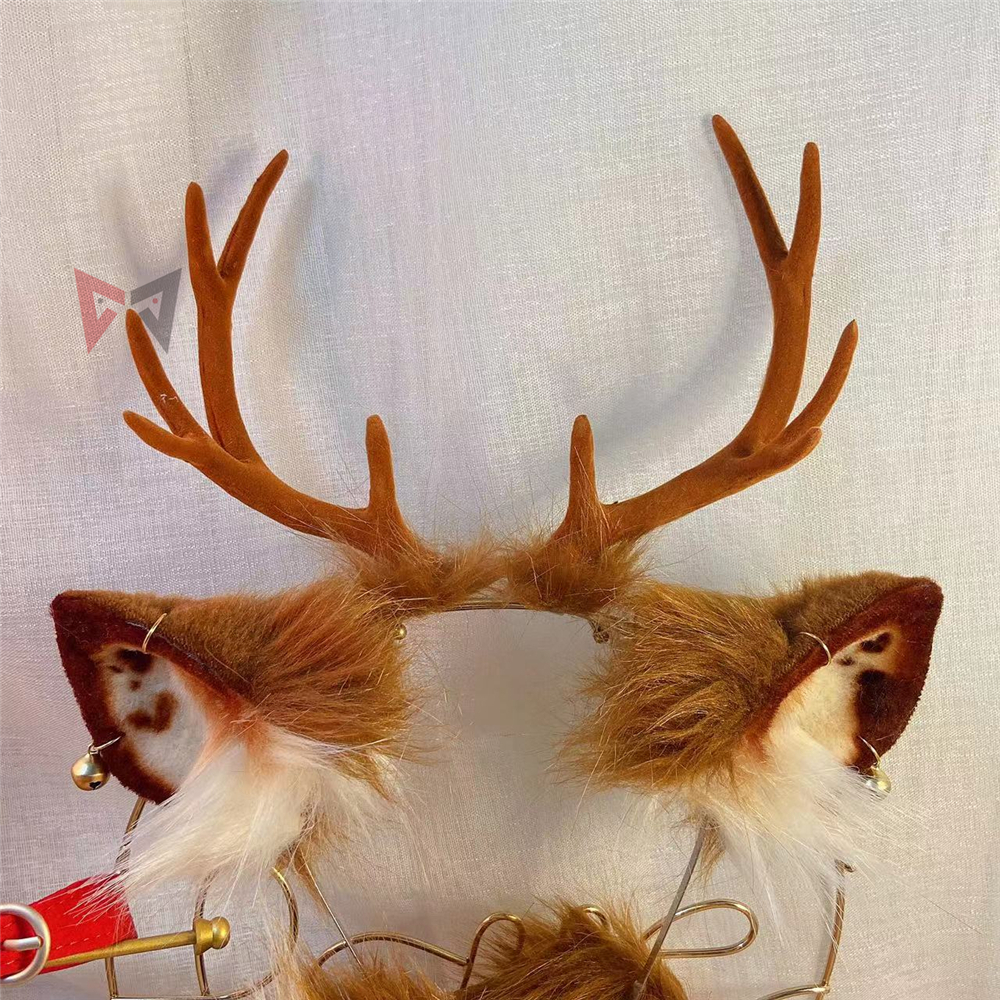 New Brown Deer Horns Ears Hair – Elk Bugle Call Bewertung und Preis