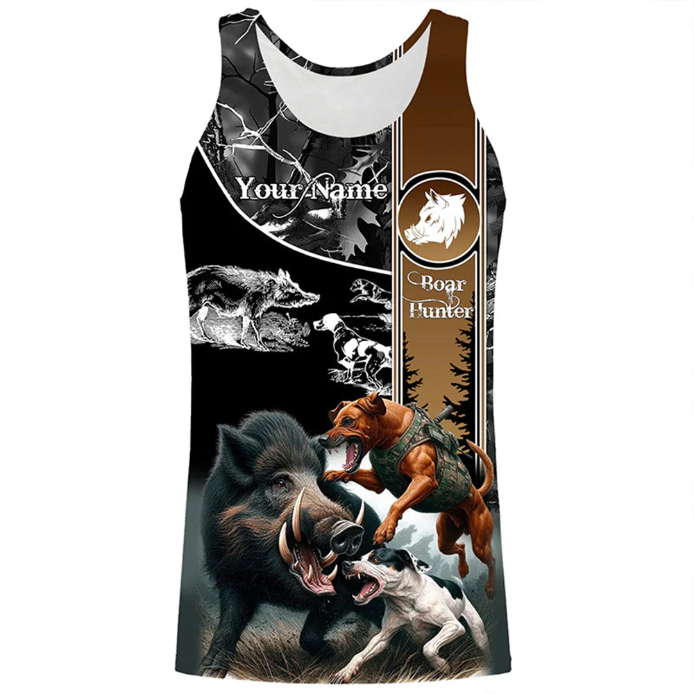 Custom Name Boar Hunter Tank T – Hunting Dog Outdoor Bewertung und Preis