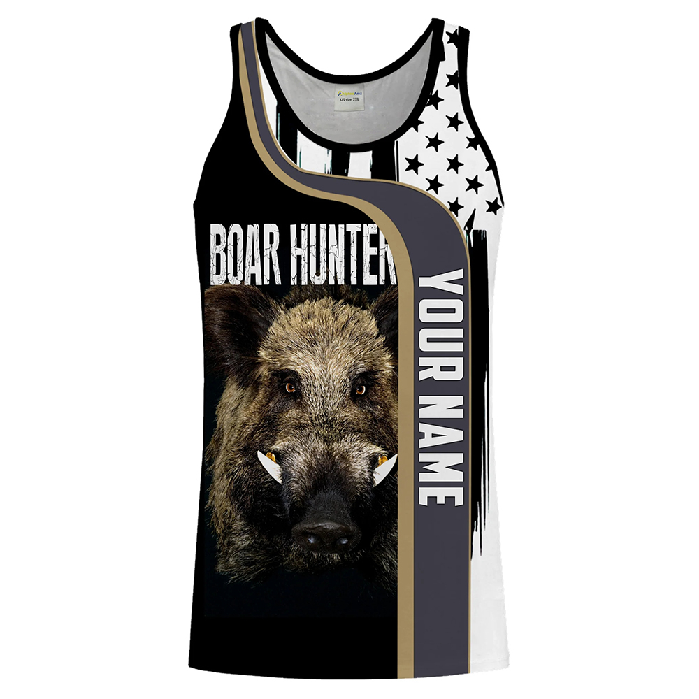 Custom Name Boar Hunter Tank T – Hunting Dog Outdoor Bewertung und Preis