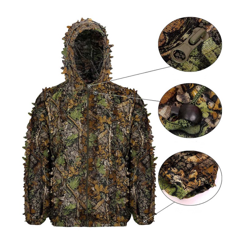 3D  Leafy Bionic Camouflage Hu – Hunting Outdoor Watch Bewertung und Preis