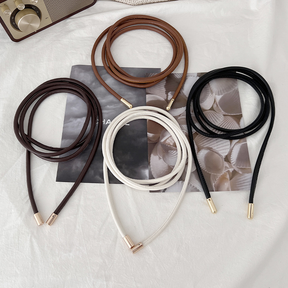 New Round Leather Thin Belt Wo – Bow Stringer Tool Bewertung und Preis