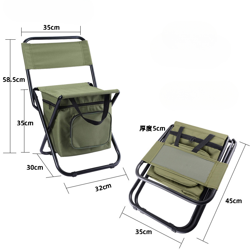 2 in 1 Folding Fishing Chair B – Hunting And Fishing Outdoor Chairs Bewertung und Preis