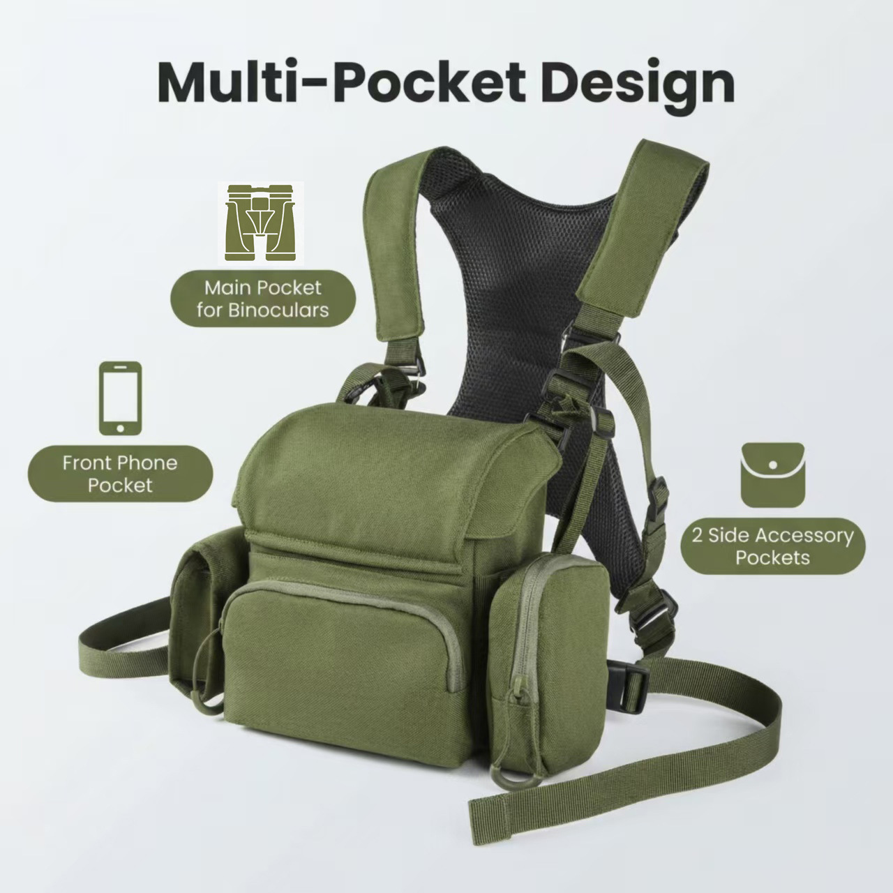 Tactical Binocular Harness Bag – Hunting Outdoor Watch Bewertung und Preis