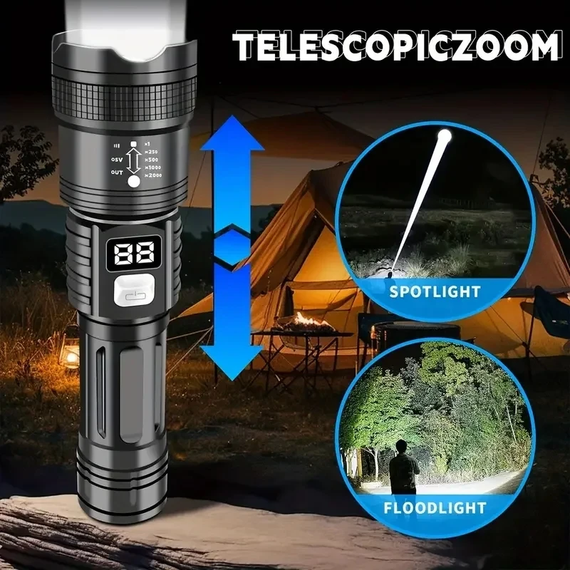 100000LM Super Bright Led Flas – Tactical Flashlight Rechargeable Bewertung und Preis