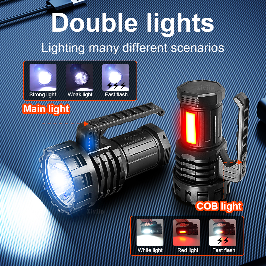 2025 NEW Powerful Search Flash – Tactical Flashlight Rechargeable Bewertung und Preis