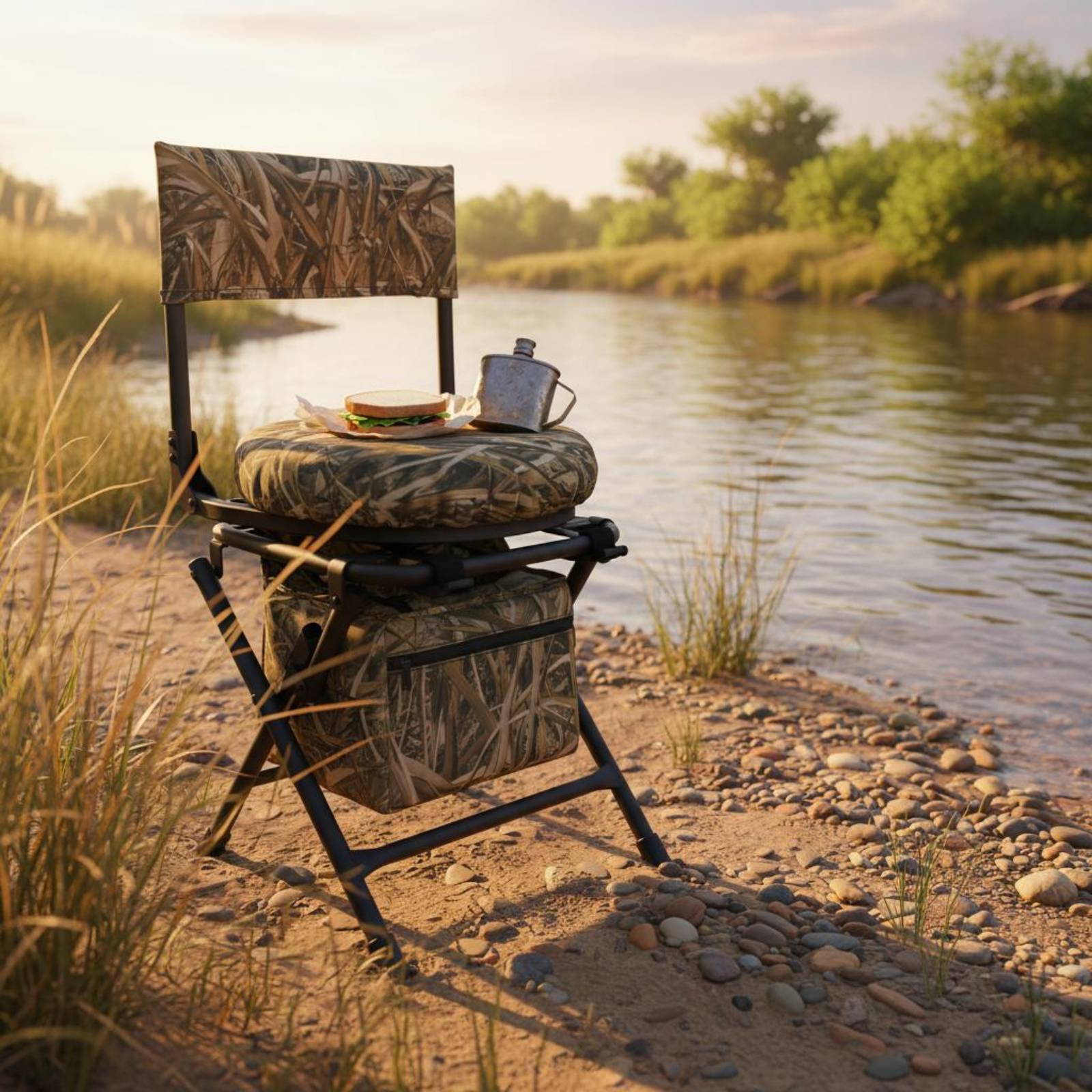 Fishing Chair Foldable Folding – Hunting And Fishing Outdoor Chairs Bewertung und Preis