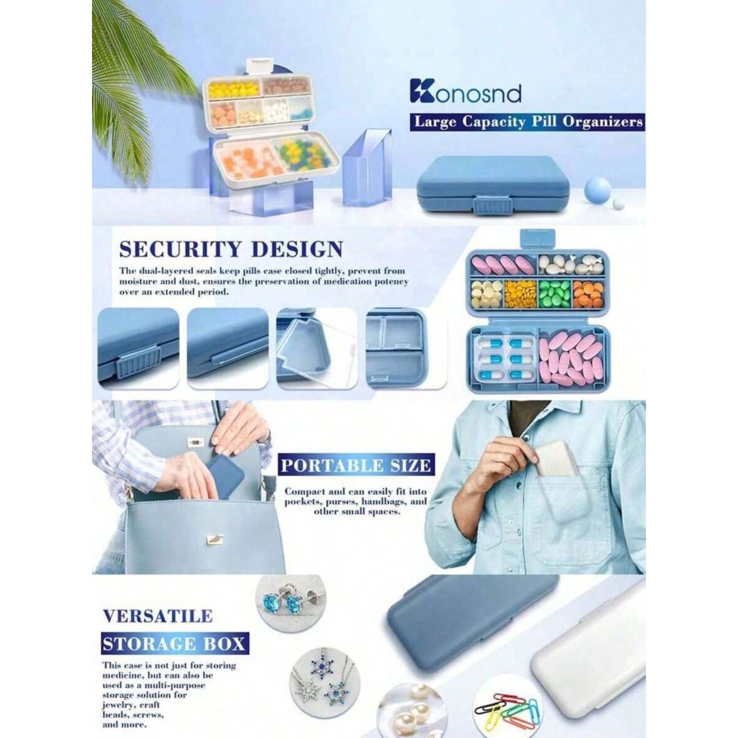 Portable Moisture-Proof Pill B – Hunting And Outdoor Stores Bewertung und Preis
