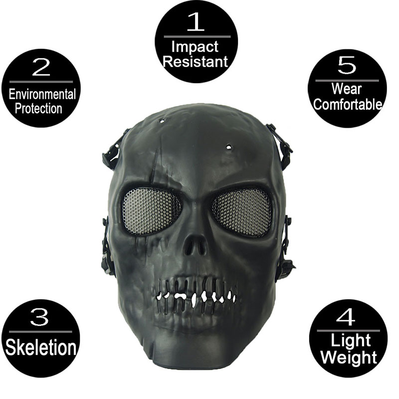Airsoft Mask Camouflage Cospla – Outdoor Hunting Movies Bewertung und Preis