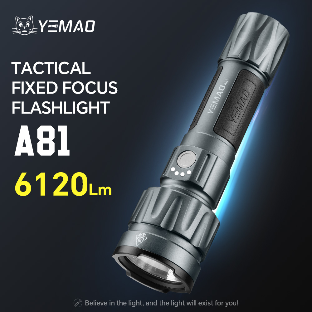 YEMAO-A81 6210LM Flashlight, U – Tactical Flashlight Rechargeable Bewertung und Preis