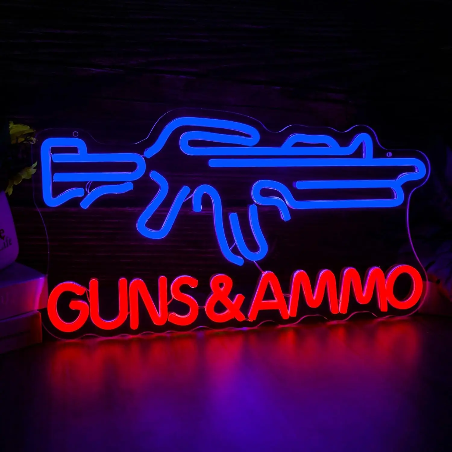 Gun Shop Neon Sign USB Powered – Hunting And Outdoor Stores Bewertung und Preis