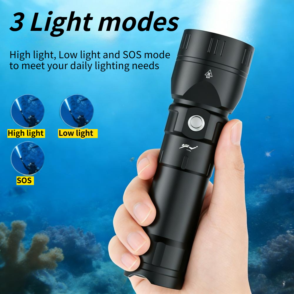 Powerful Diving Flashlight Wat – Tactical Flashlight Rechargeable Bewertung und Preis