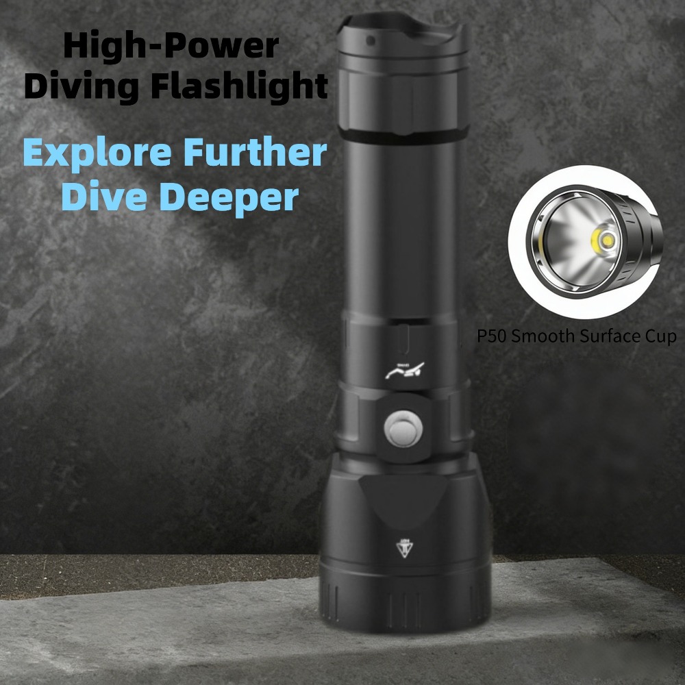 Powerful Diving Flashlight Wat – Tactical Flashlight Rechargeable Bewertung und Preis