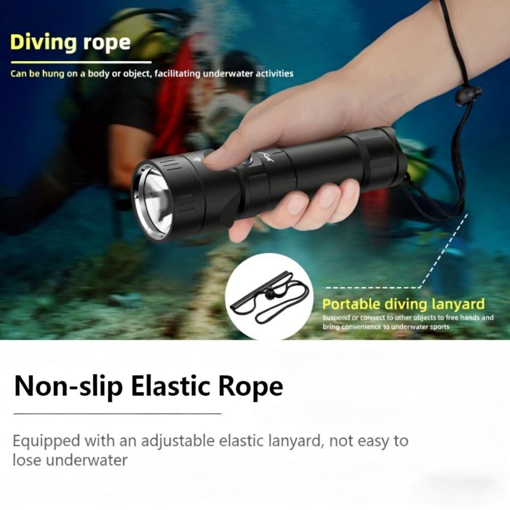 Powerful Diving Flashlight Wat – Tactical Flashlight Rechargeable Bewertung und Preis