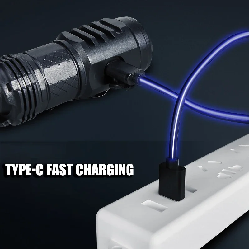 High Strong Power LED Flashlig – Tactical Flashlight Rechargeable Bewertung und Preis