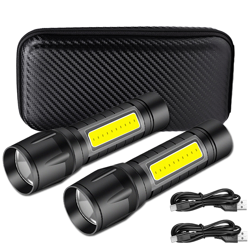Portable COB+LED Camping Light – Tactical Flashlight Rechargeable Bewertung und Preis