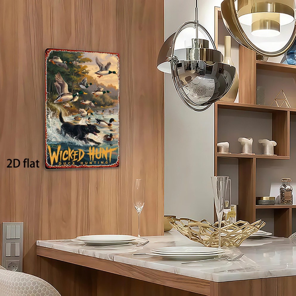 2D Flat Vintage Hunting Duck M – Wildman Hunting & Outdoor Robertson Bewertung und Preis