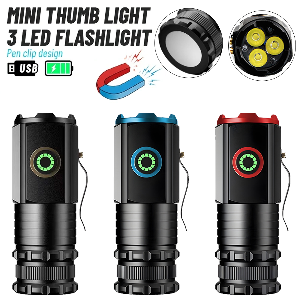 Portable Powerful Mini LED Fla – Tactical Flashlight Rechargeable Bewertung und Preis