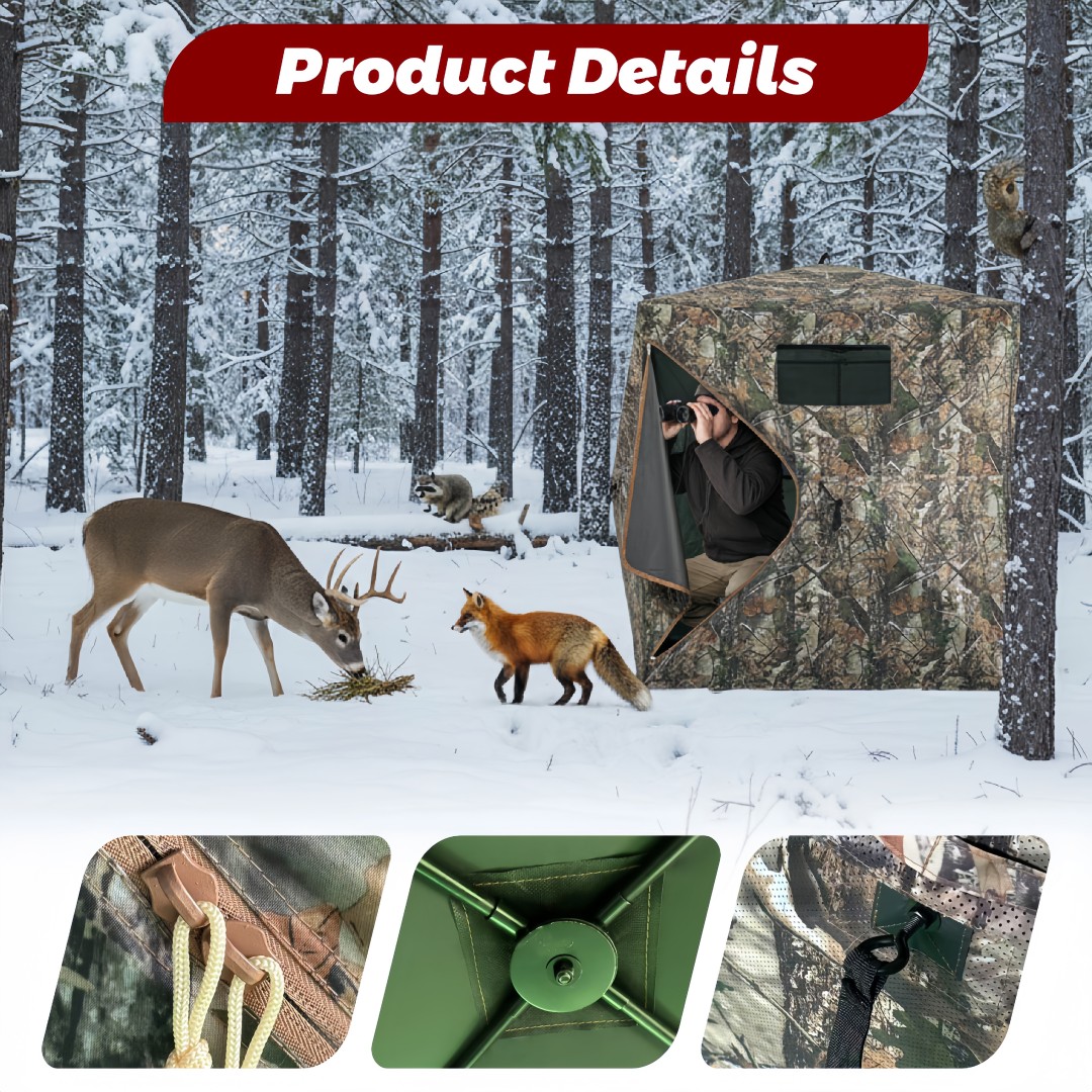 Camouflage Pop-Up Hunting Blin – Hunting & Outdoor Supplies Photos Bewertung und Preis