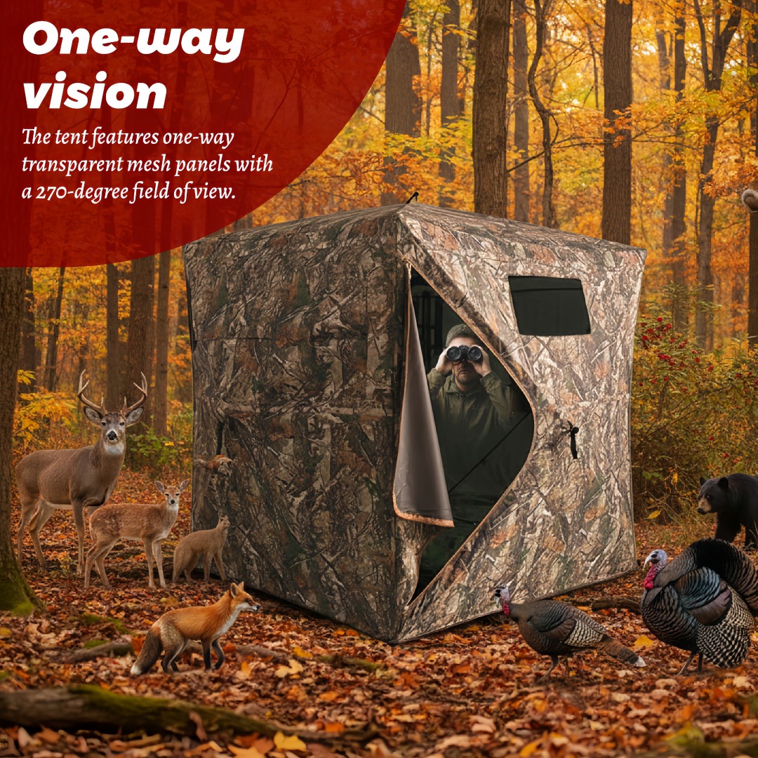 Camouflage Pop-Up Hunting Blin – Hunting & Outdoor Supplies Photos Bewertung und Preis