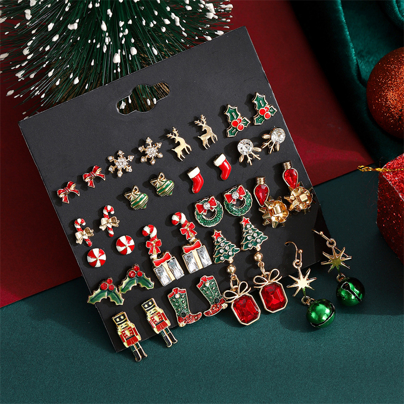 Christmas MIxed Earring Set Fo – Elk Bugle Call Bewertung und Preis
