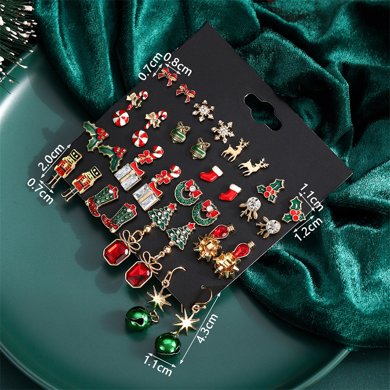Christmas MIxed Earring Set Fo – Elk Bugle Call Bewertung und Preis