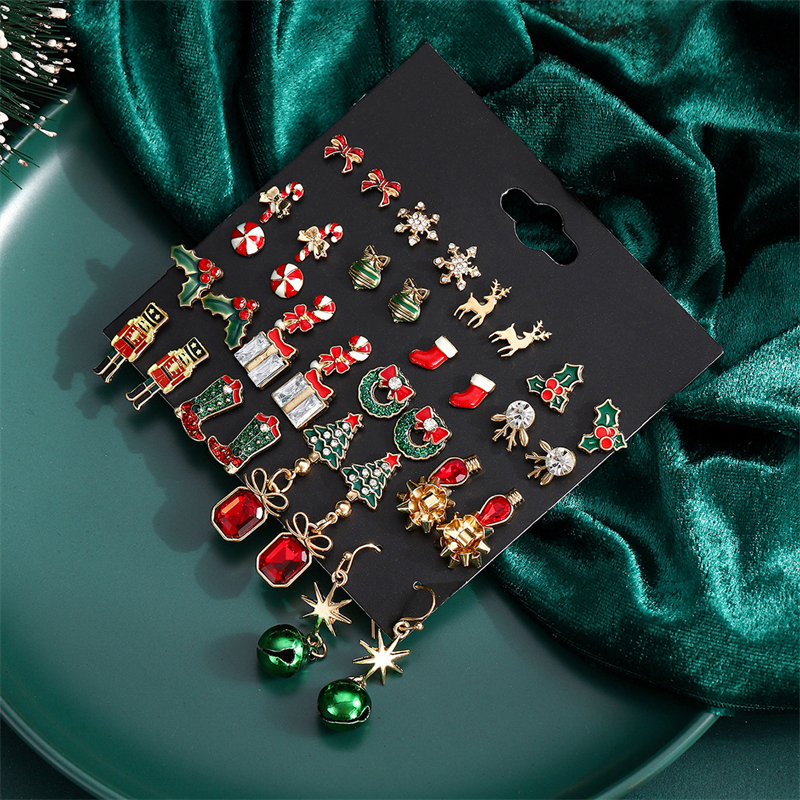 Christmas MIxed Earring Set Fo – Elk Bugle Call Bewertung und Preis
