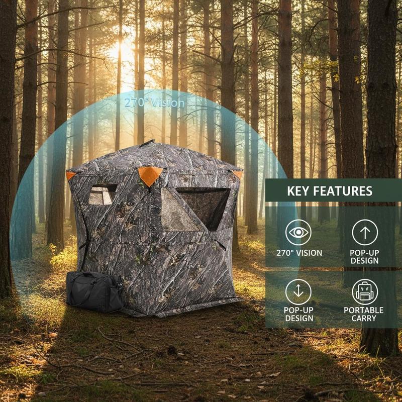 Ground Hunting Tent 60x60x66 I – Hunting & Outdoor Supplies Photos Bewertung und Preis