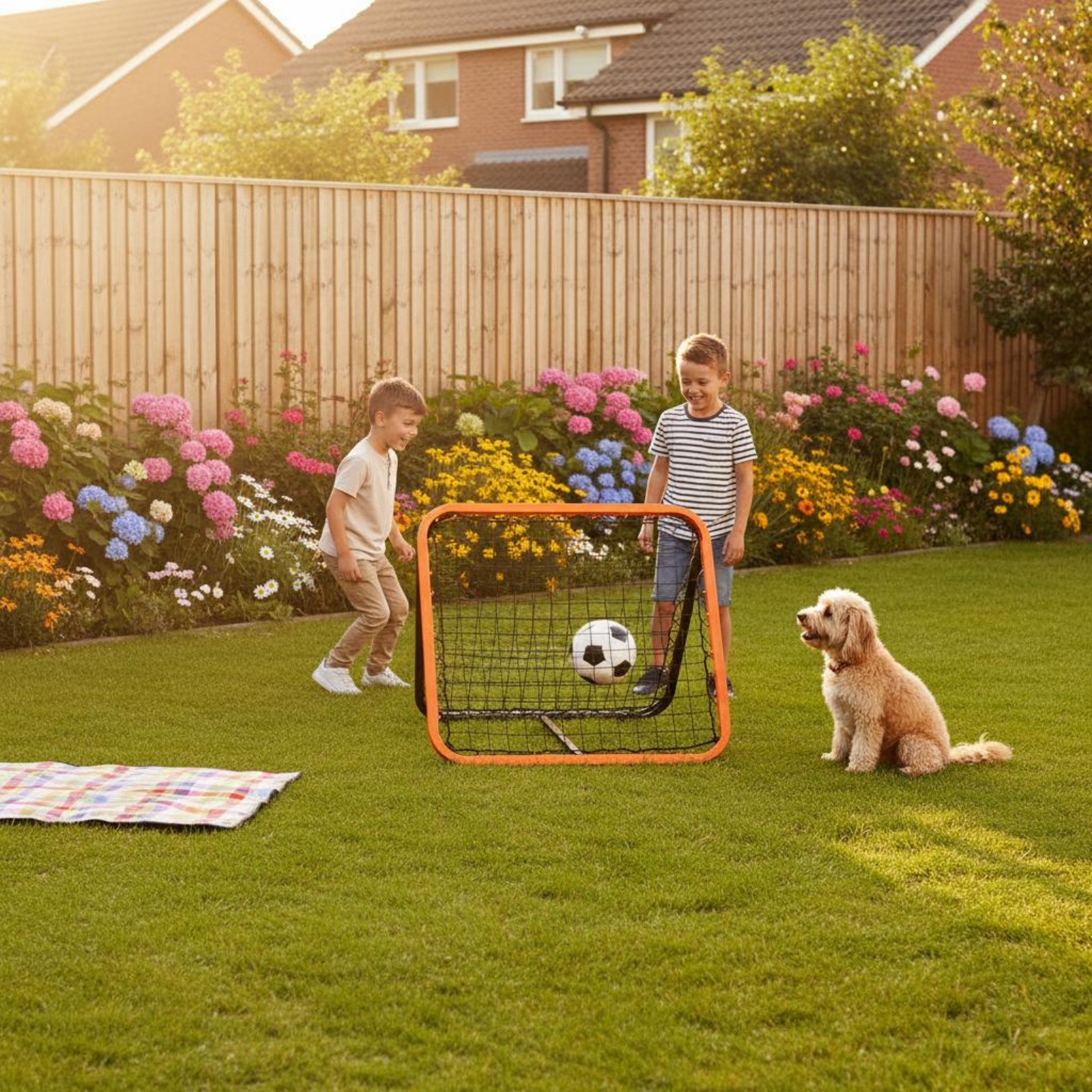 Soccer Rebound Net Adjustable  – Outdoor Hunting Gear Store Bewertung und Preis