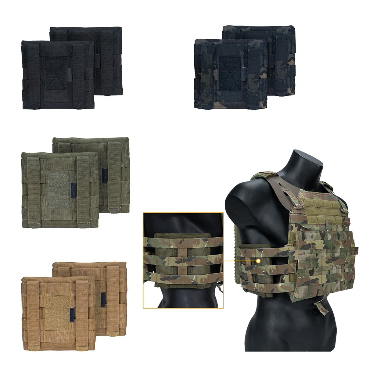 Tactical Side Plate Pouch For  – Hunting Outdoor Store Bewertung und Preis