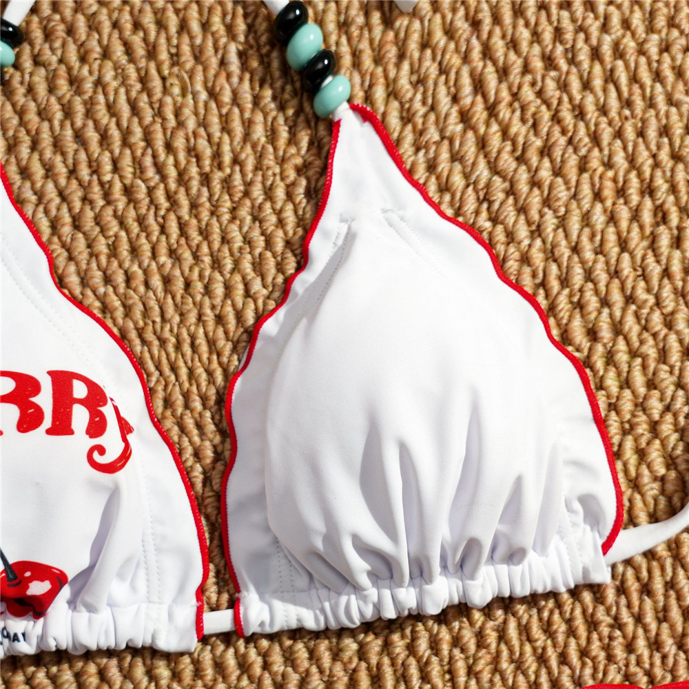 Sexy Cherry Print Triangle Str – Bow Stringer Tool Bewertung und Preis
