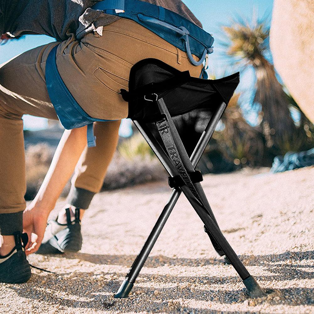 Portable Tripod Stool Folding  – Hunting And Fishing Outdoor Chairs Bewertung und Preis