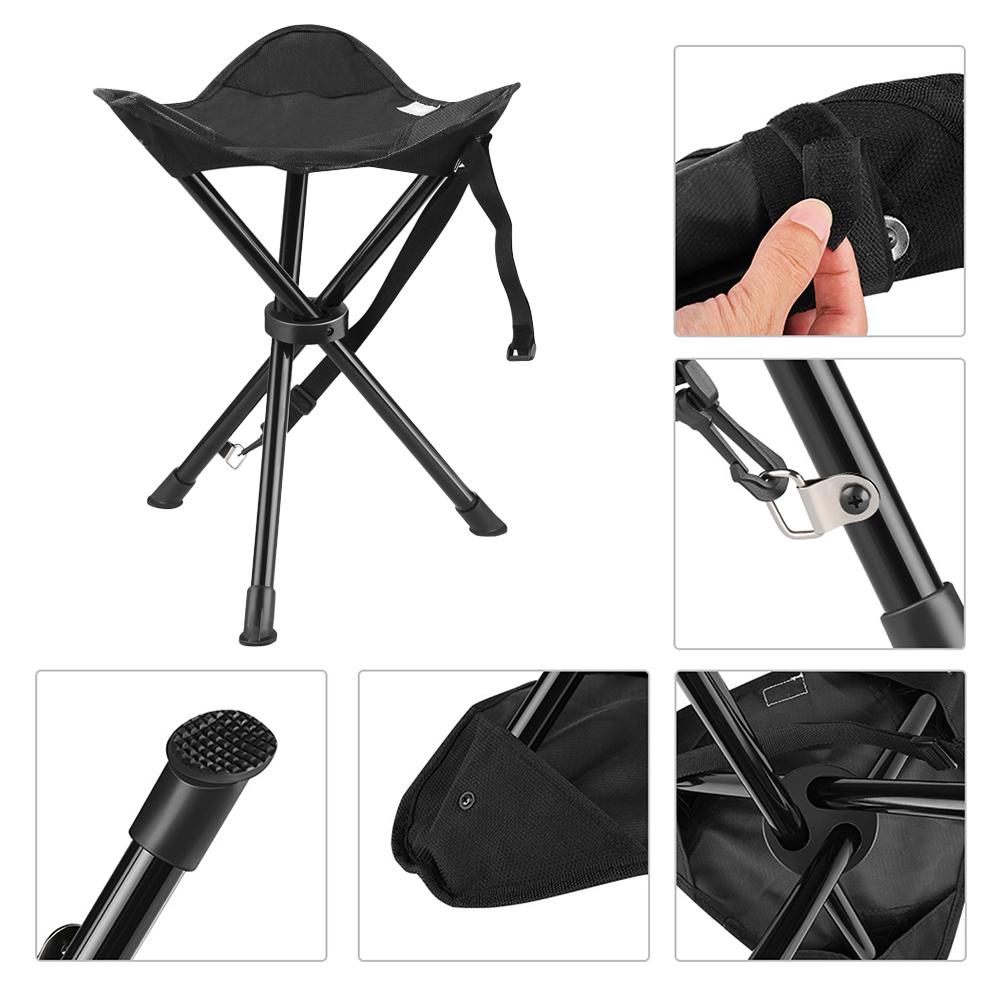 Portable Tripod Stool Folding  – Hunting And Fishing Outdoor Chairs Bewertung und Preis