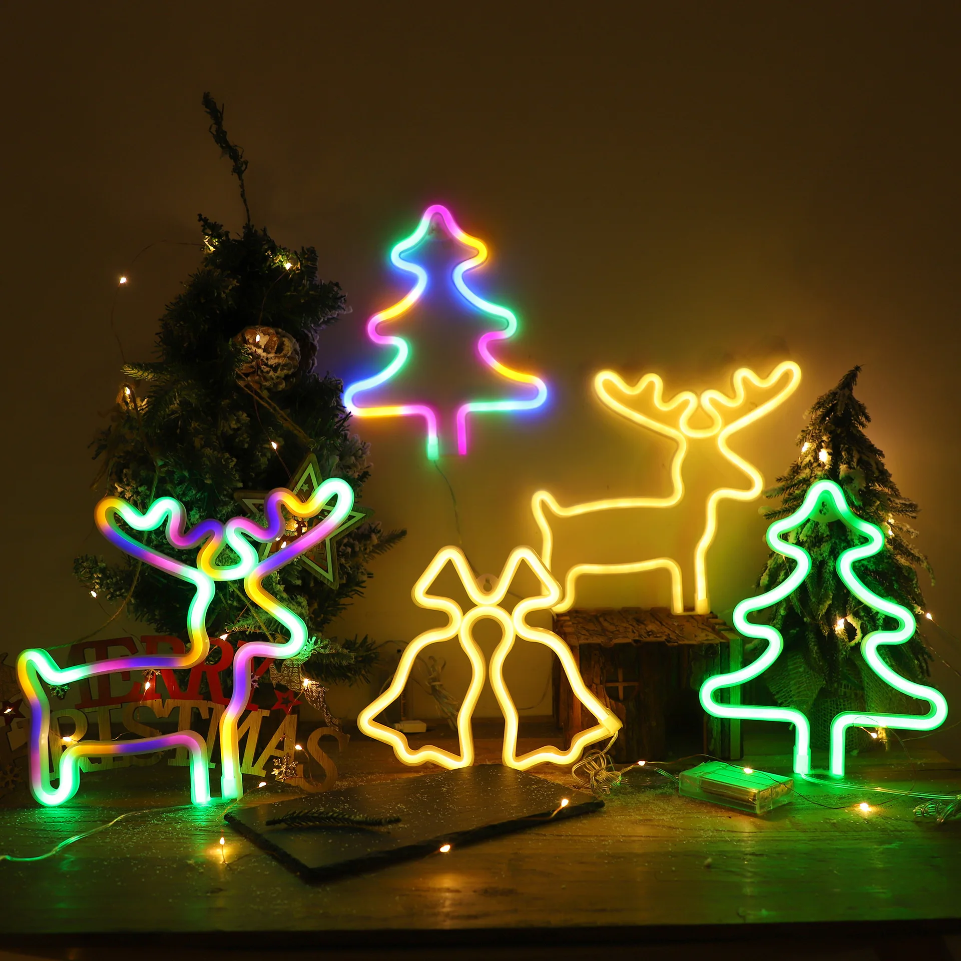 LED Christmas Socks Neon Sign  – Elk Bugle Call Bewertung und Preis