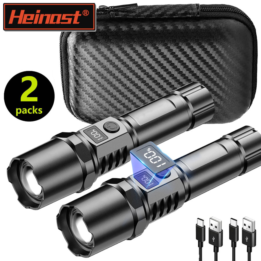 High Power XHP100 Led Flashlig – Tactical Flashlight Rechargeable Bewertung und Preis